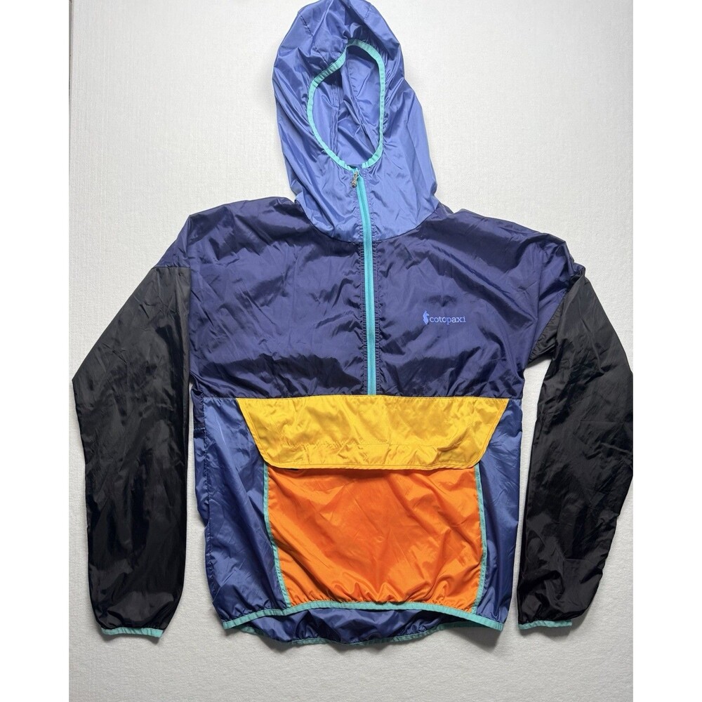 Cotopaxi Women’s Packable Windbreaker Jacket Hooded Colorblock Size M